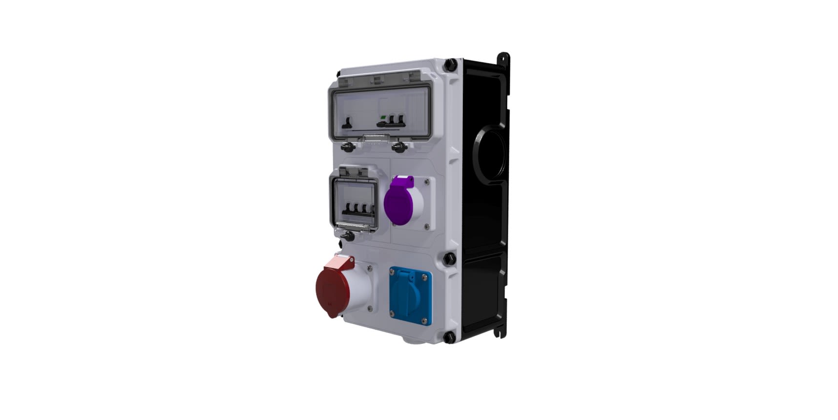 Bals - Coffret d'usine VARIABOX triphase +N 40A 30mA IP44 3PC