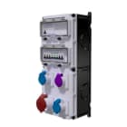 Bals - Coffret d'usine VARIABOX triphasé +N 63A 30mA IP44 4PC