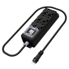 Bals - Coffret caoutchouc - IP44 IK10 6 PC Noires 10/16A-D.DIFF 2P 16A