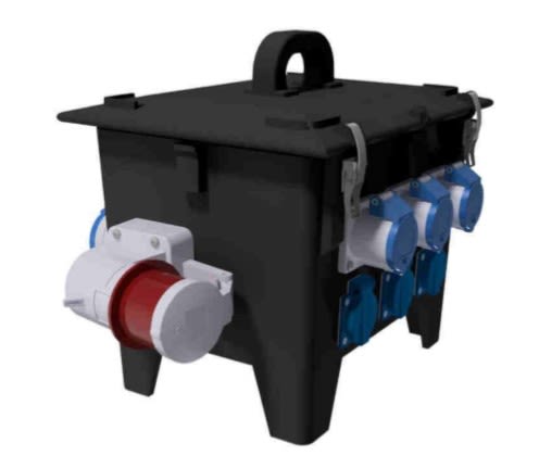 Bals - Coffret caoutchouc portable - IP44 IK10 10PC + 1Connect