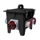 Bals - Coffret caoutchouc portable IP44 IK10 6PC + 1 Socle de connecteur