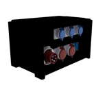 Bals - Coffret EVOBOX portable 63A - Taille M