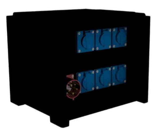 Bals - Coffret EVOBOX portable 32A - Taille S - IP44 IK10, pour l'évènementiel