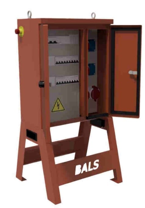 Bals - Armoire de maçon 125A - IP44 IK10, gamme PRO