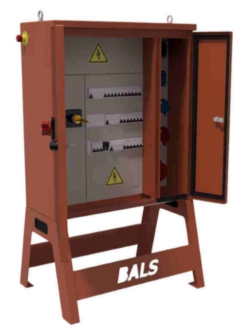Bals - Armoire de maçon 160A - IP44 IK10, gamme PRO