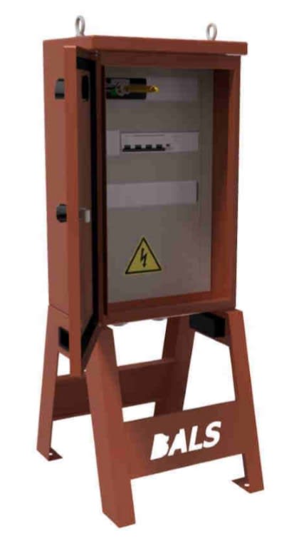 Bals - Armoire pied de grue 60KVA
