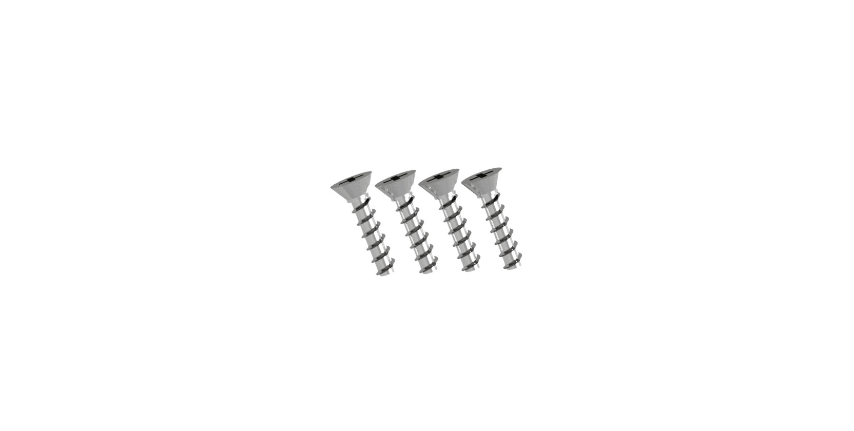 Bals - Kit vis inox A2 autoforeuse 3,5x15 (lot de 4)