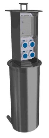 Bals - Borne de distribution d'energie retractable