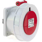 Bals - Socle de prise tableau droit 400V 3P+T 32A IP67 pour conteneur frigorifique