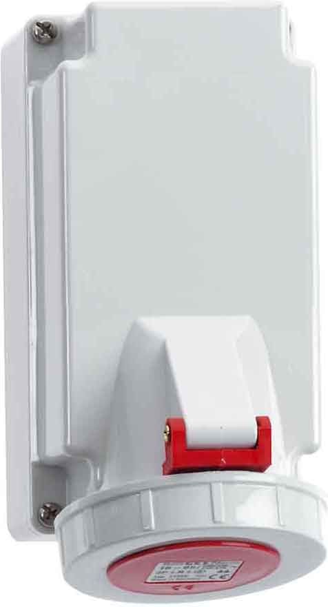 Bals - Socle de prise saillie 230V 6P+T 9h 16A IP67 Prise spécifique multibroches