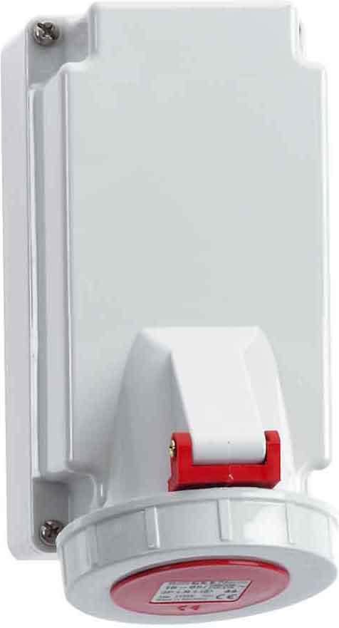 Bals - Socle de prise saillie 400V 6P+T 16A IP67 Prise spécifique multibroches