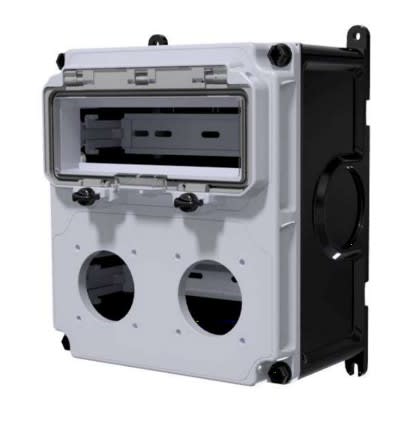 Bals - Coffret vide VARIABOX taille M- 2 emplacements PC + fenetre 10 modules