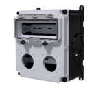 Bals - Coffret vide VARIABOX taille M- 2 emplacements PC + fenetre 10 modules