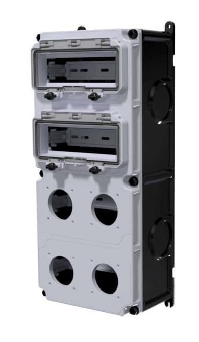 Bals - Coffret vide VARIABOX taille XL- 4 emplacements PC + 2 fenêtres 10 modules