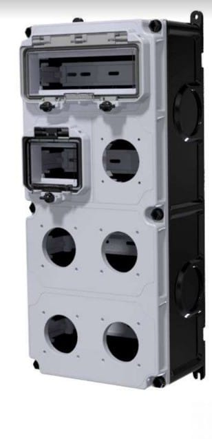 Bals - Coffret vide VARIABOX taillXL- 5 emplacements PC + 2 fenêtres (4,5 / 10 modules)