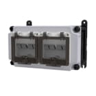 Bals - Coffret vide HUB VARIABOX à équiper - Taille S- 2 fenêtres HUB 4 modules IP44