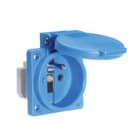 Bals - Socle domestique 38X38 250V 10/16A 2P+T bleu IP44