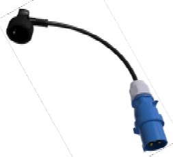 Bals - Adaptateur NF CEI 2126 16A IP44 + câble 50 cm HO7RNF 1,5mm