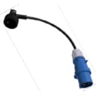 Bals - Adaptateur NF CEI 2126 16A IP44 + câble 50 cm HO7RNF 1,5mm