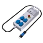 Bals - Coffret corps de metier - 6 PC 10-16A-D.DIFF 2P 16A 30mA IP44 + arret d'urgence