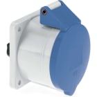 Bals - Socle de prise tableau droit 230V 6P+T 16A IP44 Multibroches