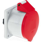 Bals - Socle de prise tableau droit 400V 6P+T 32A IP44 Multibroches