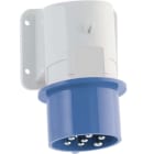 Bals - Socle de connecteur saillie 230V 6P+T 32A IP44 Multibroches