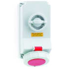 Bals - Socle de prise mural commandé 400V 3P+N+T/6h 32A IP67