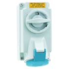 Bals - Socle de prise mural commandée par interrupteur 230V 50/60Hz 3P+T 9h 16A IP44