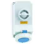 Bals - Socle de prise mural commandé 230V 3P+T/9h 32A IP67