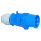 Bals - Fiche avec presse-étoupe 230V 2P+T 6h 16A IP44, QUICK-CONNECT et MULTI-GRIP.