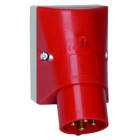 Bals - Socle de connecteur saillie 400V 3P+T 6h 16A IP44, connexion à vis