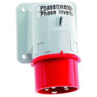 Bals - Socle de connecteur saillie 400V 3P+N+T 32A IP44 Inverseur de phases