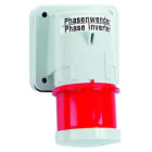 Bals - Inverseur de phase en socle de connecteur saillie 400V 3P+N+T 32A IP44
