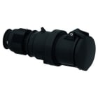 Bals - Prolongateur noir 230V 2P+T 6h 63A IP44 pour évènementiel/théâtre