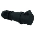 Bals - Prolongateur noir avec presse étoupe 230V 50/60Hz 2P+T 6h 16A IP44 Evènementiel
