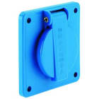 Bals - Socle domestique 60X60 250V 10-16A 2P+T bleu IP44