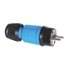 Bals - Fiche domestique bleue 250V 2P+T 10/16A IP44