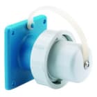 Bals - Socle de connecteur saillie domestique 250V 2P+T 10/16A IP67 avec couvercle
