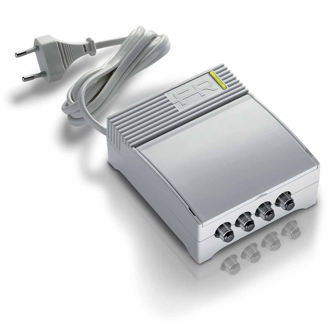 Fracarro Portenseigne - Amplificateur d'intérieur fixe, 1entrée/2sortie VHF+UHF 15dB