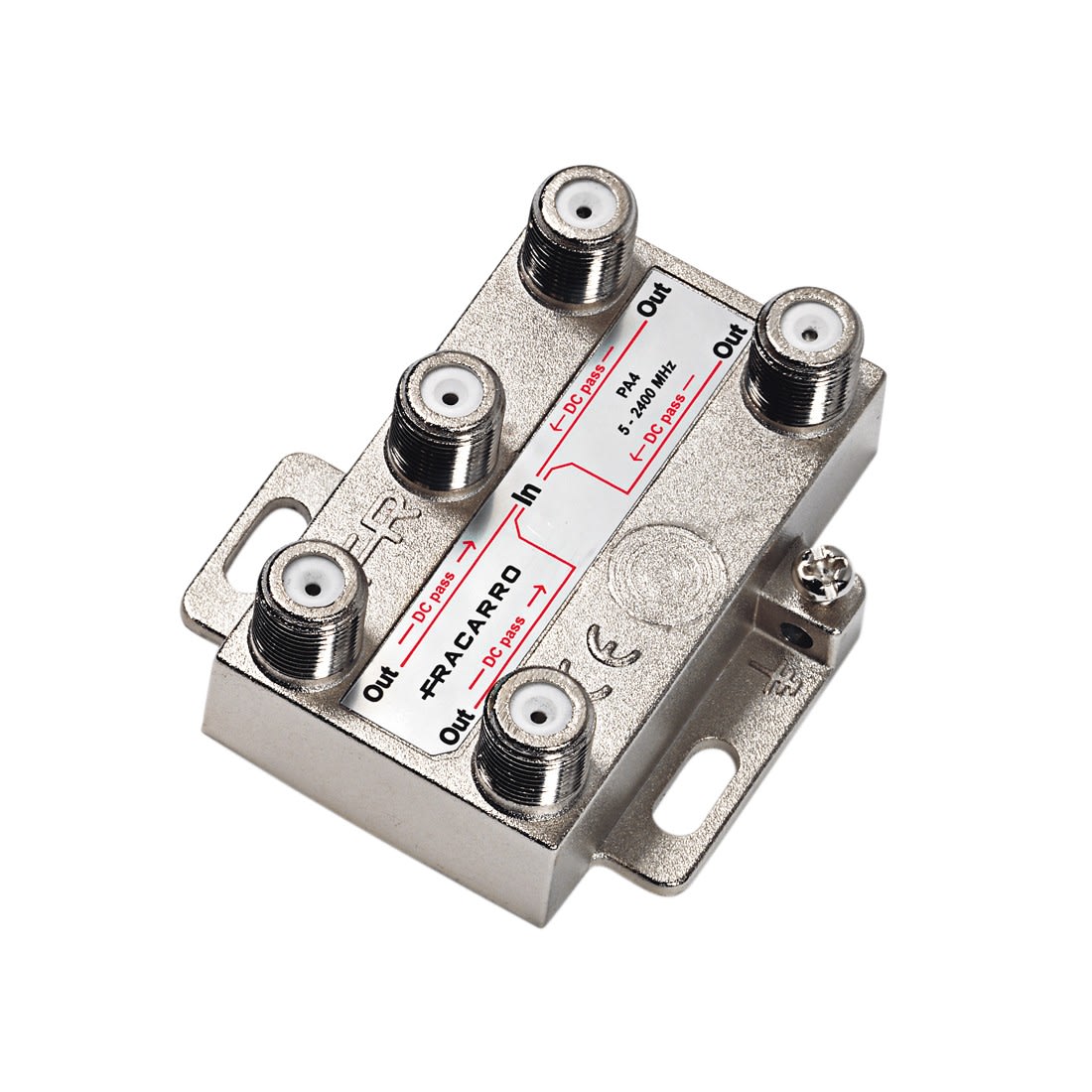 Fracarro Portenseigne - Répartiteur 4 directions ULB à Encastrer