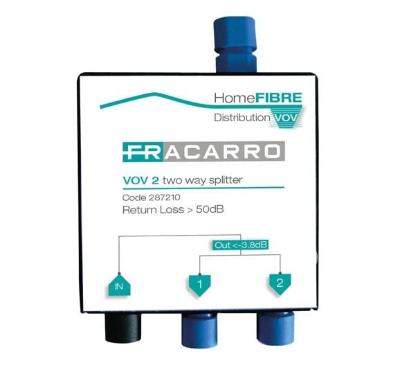Fracarro Portenseigne - Répartiteur optique 2 voies