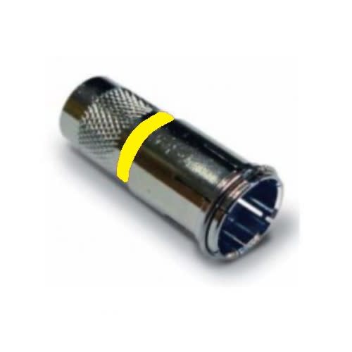 Fracarro Portenseigne - Connecteur F compr rapid 6.6mm