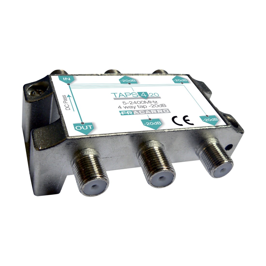 Fracarro Portenseigne - Dérivateur 4D ULB -20dB 5-2400MHz