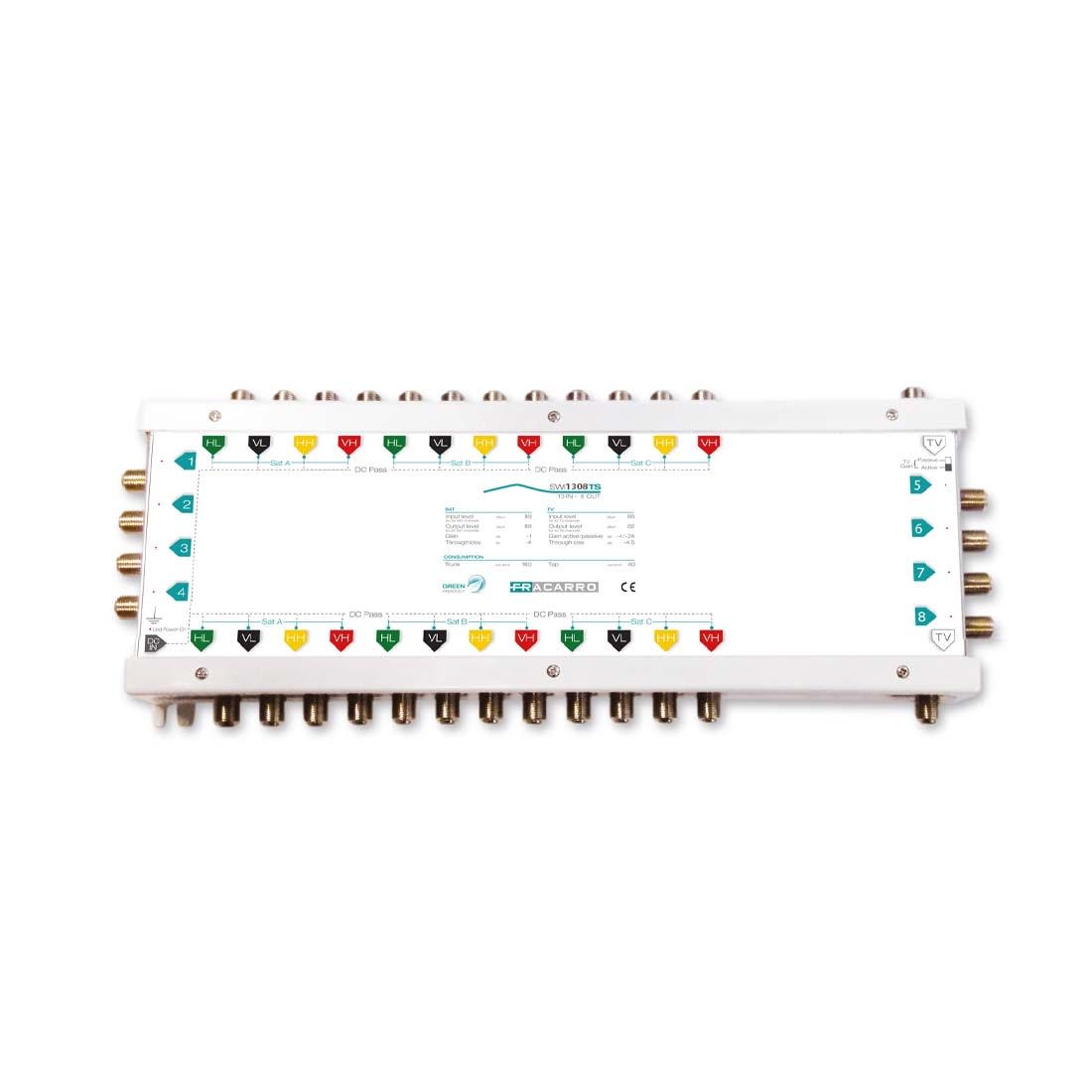 Fracarro Portenseigne - Msw cascadable 13E/8S Actif ou Passif