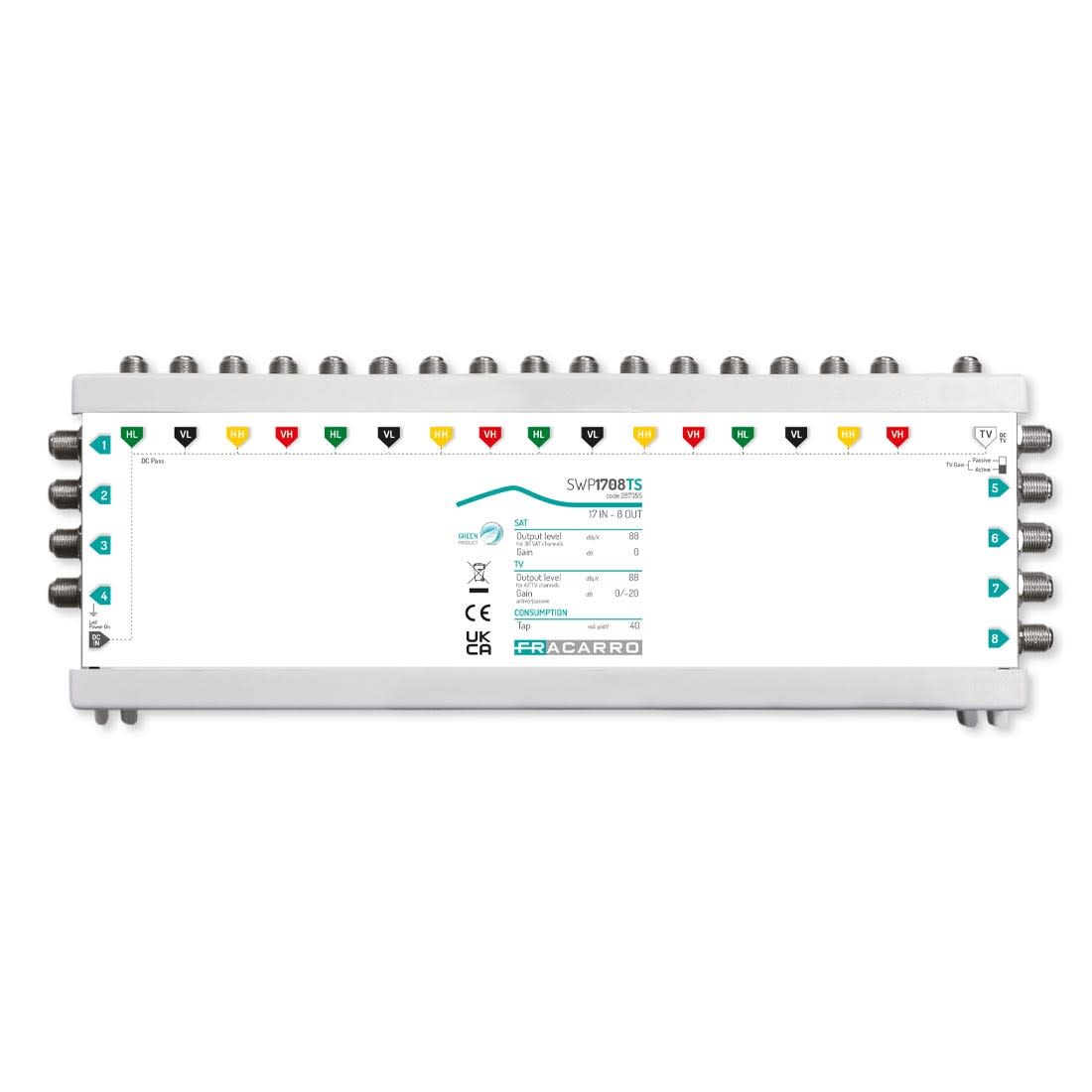 Fracarro Portenseigne - Msw compact 17E/8S Actif ou Passif