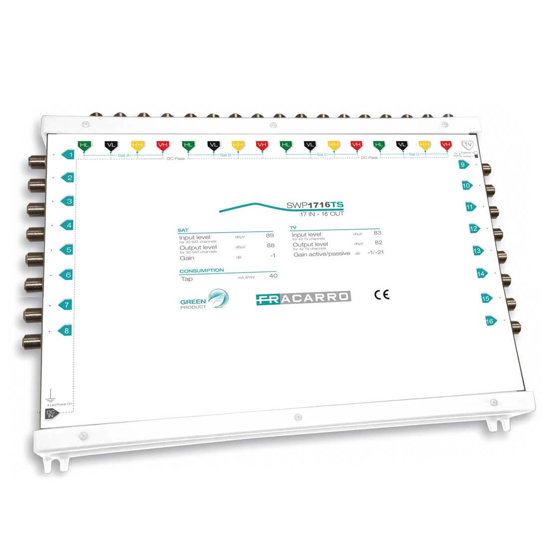 Fracarro Portenseigne - Msw compact 17E/16S Actif ou Passif