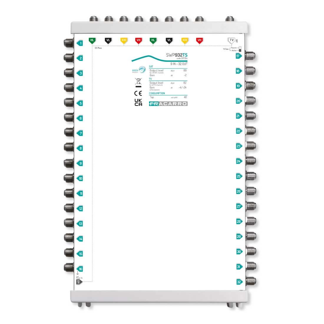 Fracarro Portenseigne - Msw compact 9E/32S Actif ou Passif