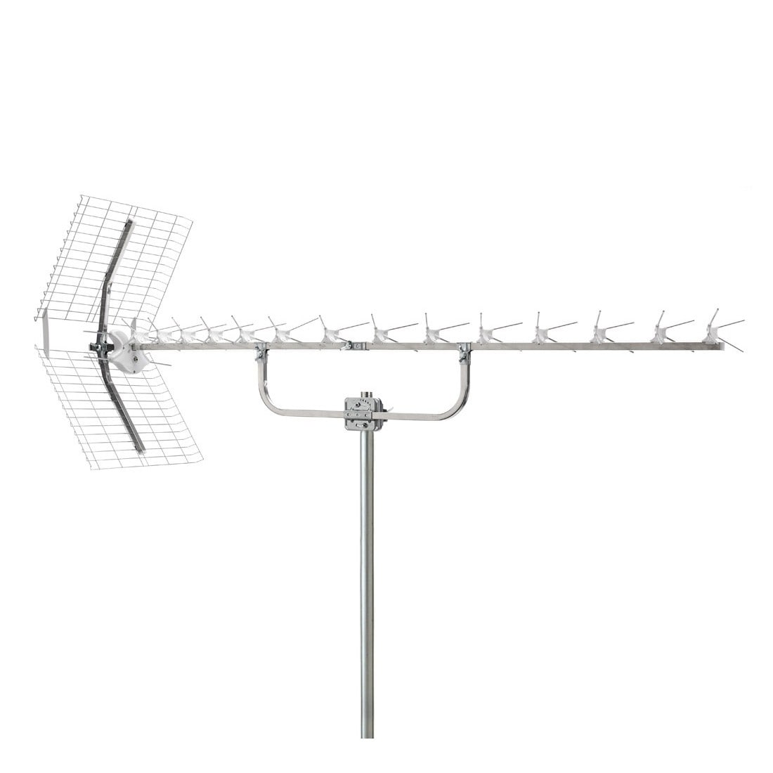 Fracarro Portenseigne - Antenne UHF LAMBDA LTE canaux 21 à 48, 14 éléments avec connecteur F