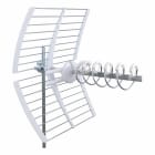 Fracarro Portenseigne - Antenne UHF ELIKA 700 canaux 21-48 passive 17dB emb.indiv.